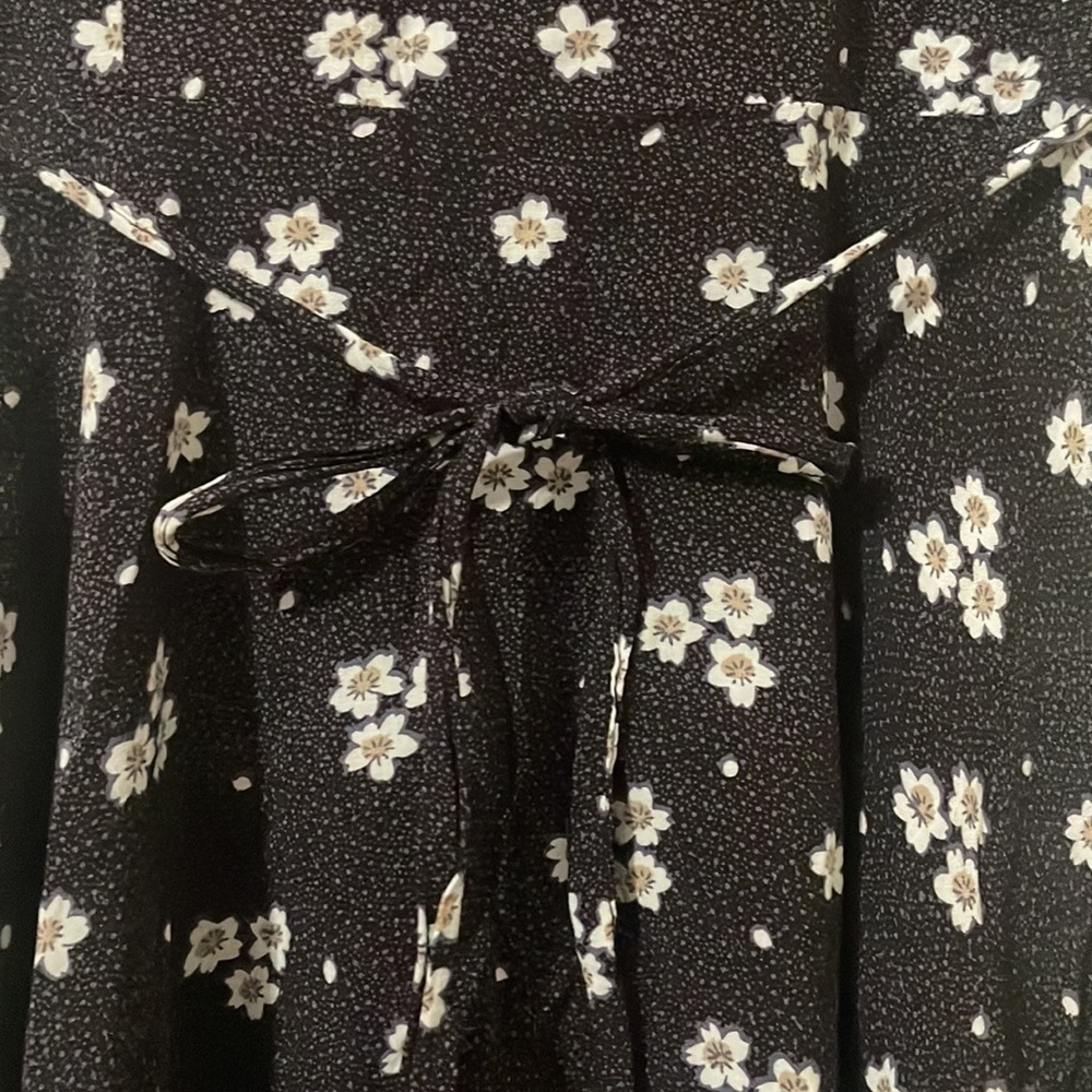 Kimchi Blue Lucy Floral Printed Shirt Dress Size XS - Picture 8 of 15